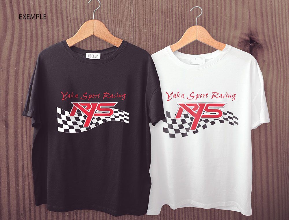 Yaka Sport Racing T-shirt avec nouveau logo